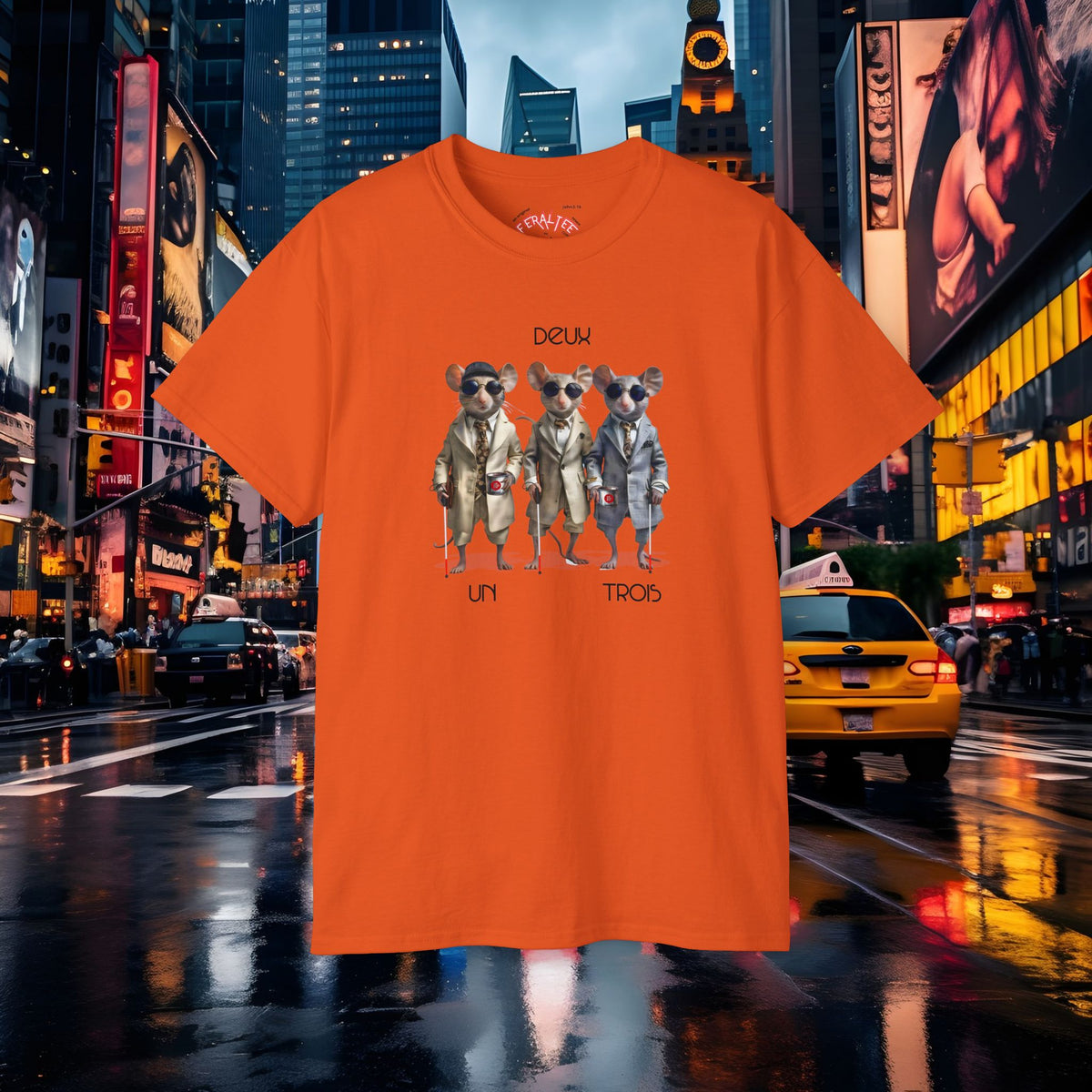 THREE BLIND MICE Unisex Ultra Cotton Tee
