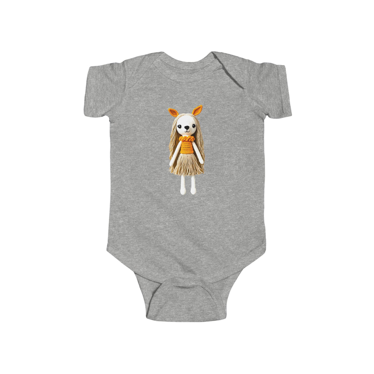 ISABELLA Infant Fine Jersey Bodysuit NB: 0-24 mos