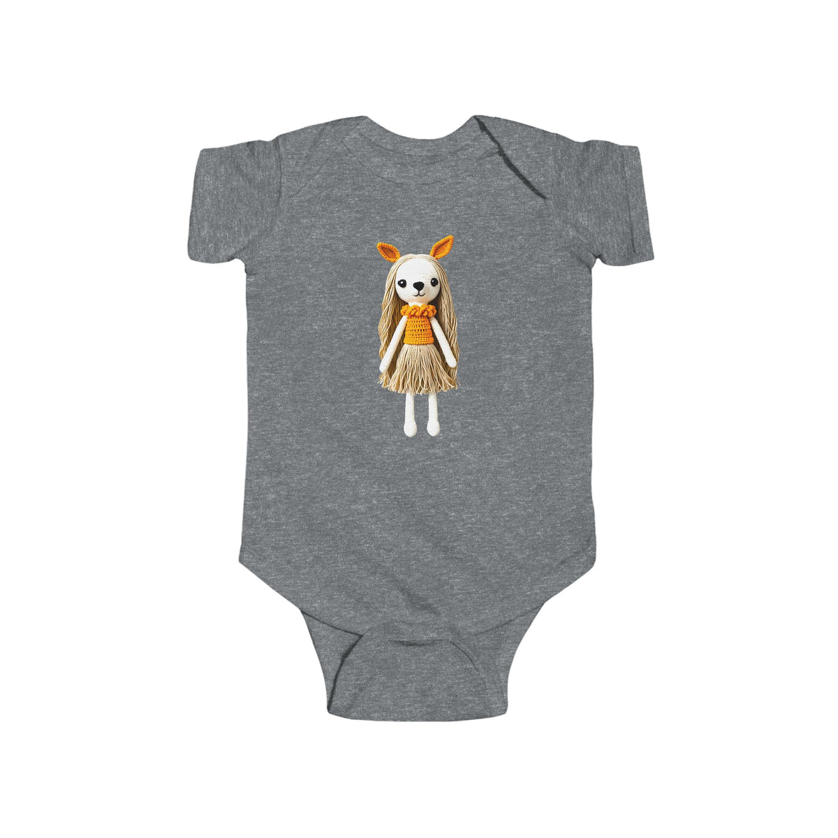ISABELLA Infant Fine Jersey Bodysuit NB: 0-24 mos