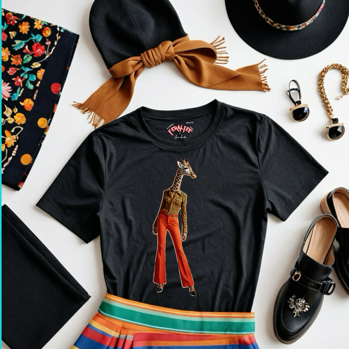 GIRASOL Women's Midweight Cotton Tee - 6 Colors Available