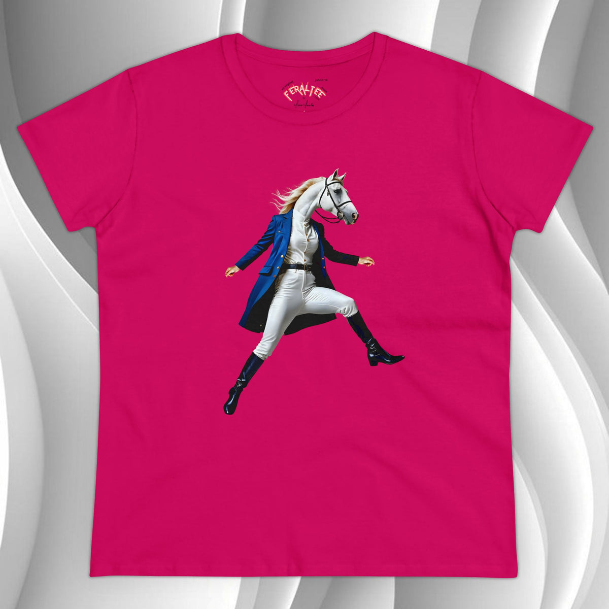 BELLE Women's Midweight Cotton Tee