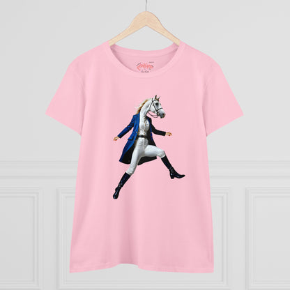 BELLE Women's Midweight Cotton Tee