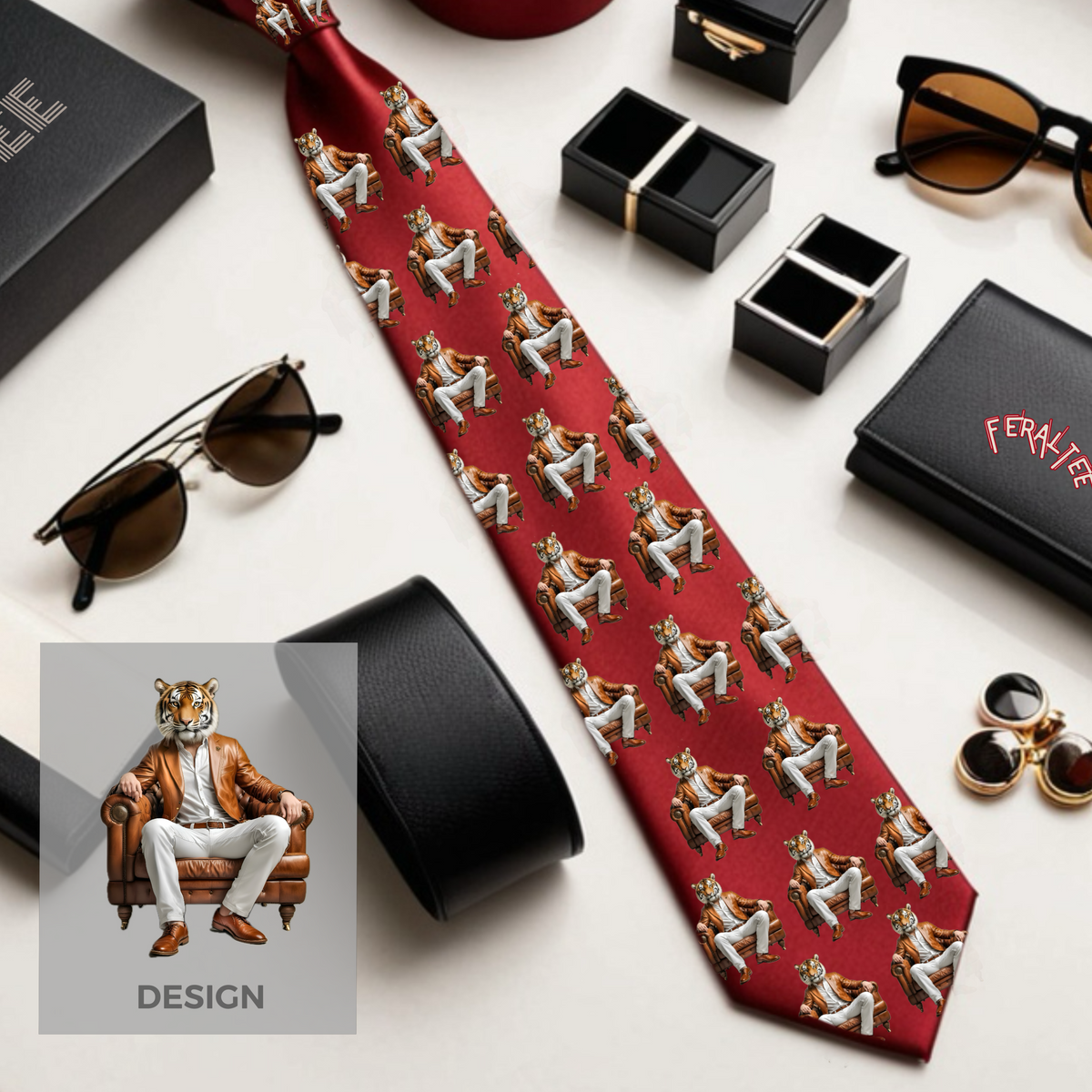 Corbata con diseño personalizado GRREAT