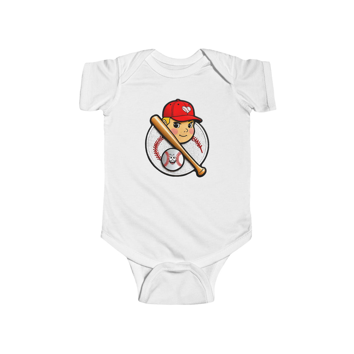 BOOMER Infant Fine Jersey Bodysuit NB: 0 - 24 mo