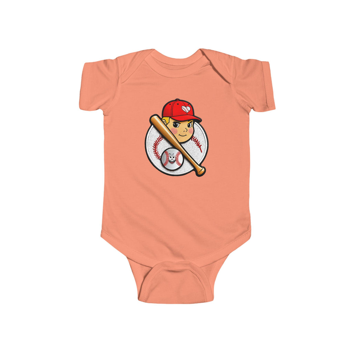 BOOMER Infant Fine Jersey Bodysuit NB: 0 - 24 mo