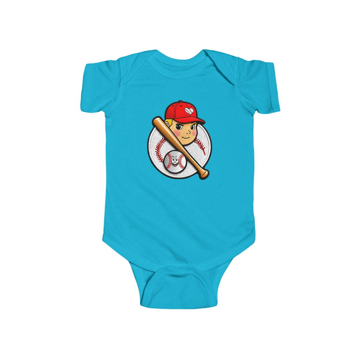 BOOMER Infant Fine Jersey Bodysuit NB: 0 - 24 mo