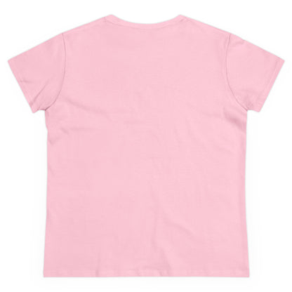 ELEGANZA Women's Midweight Cotton Tee