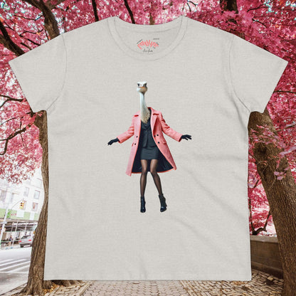 Camiseta de algodón de peso medio para mujer DUCHESS