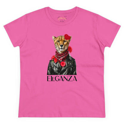 ELEGANZA 2 Women's Midweight Cotton Tee