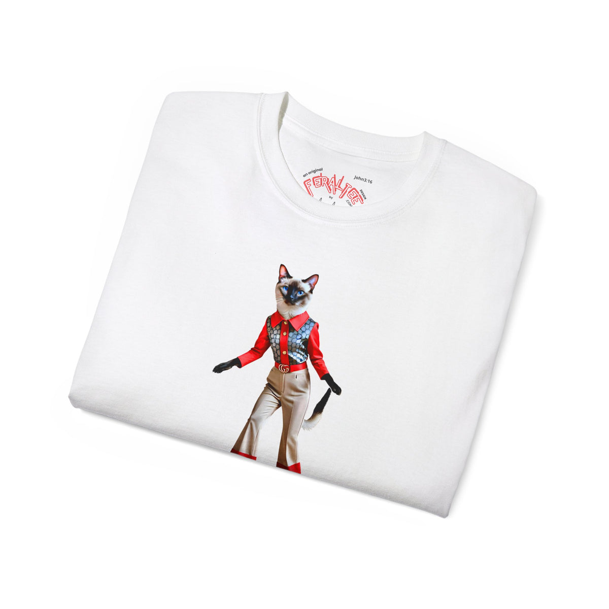 MOON DIAMOND- Camiseta Unisex de Algodón Ultra Fino
