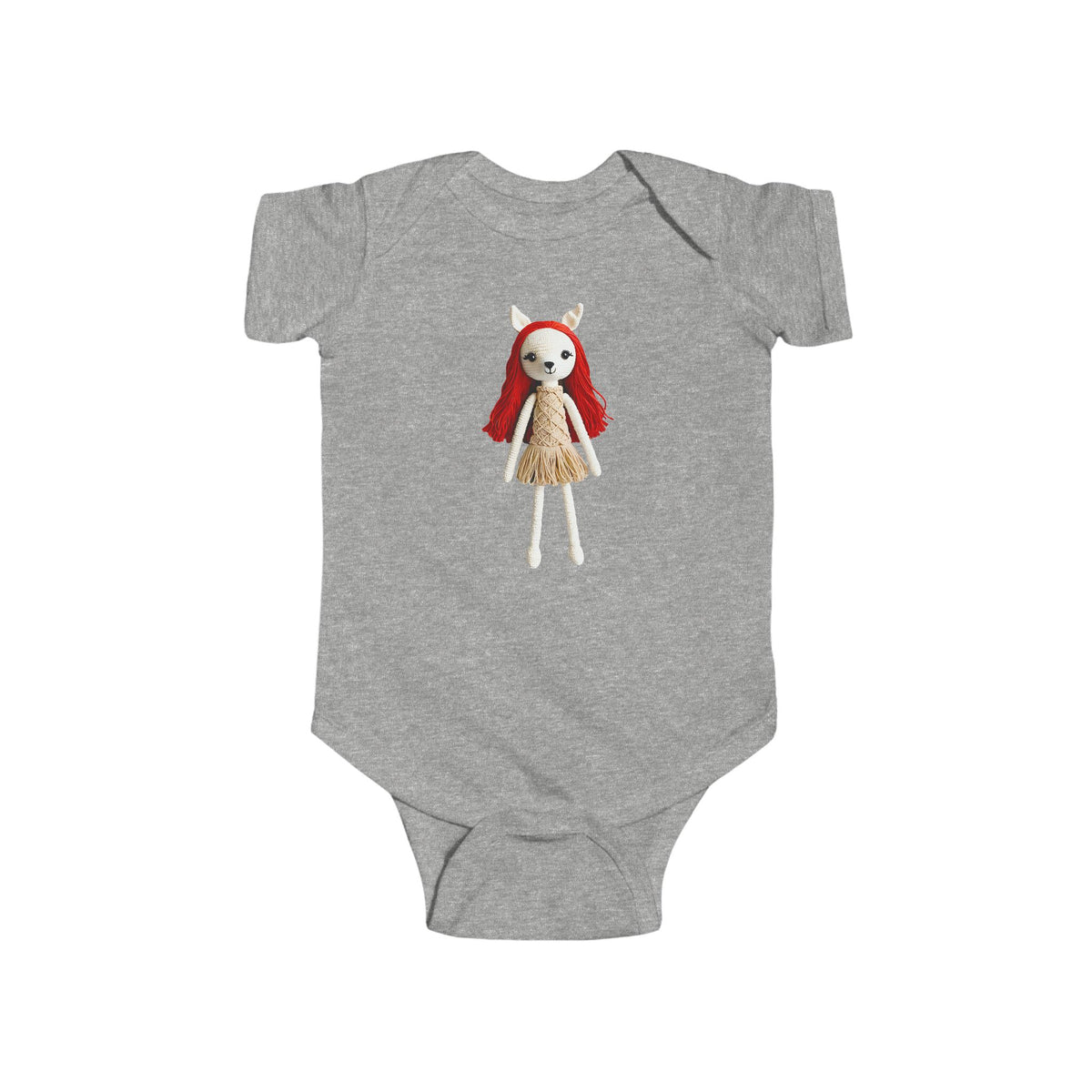 SCARLETT Infant Fine Jersey Bodysuit NB: 0-24 mos