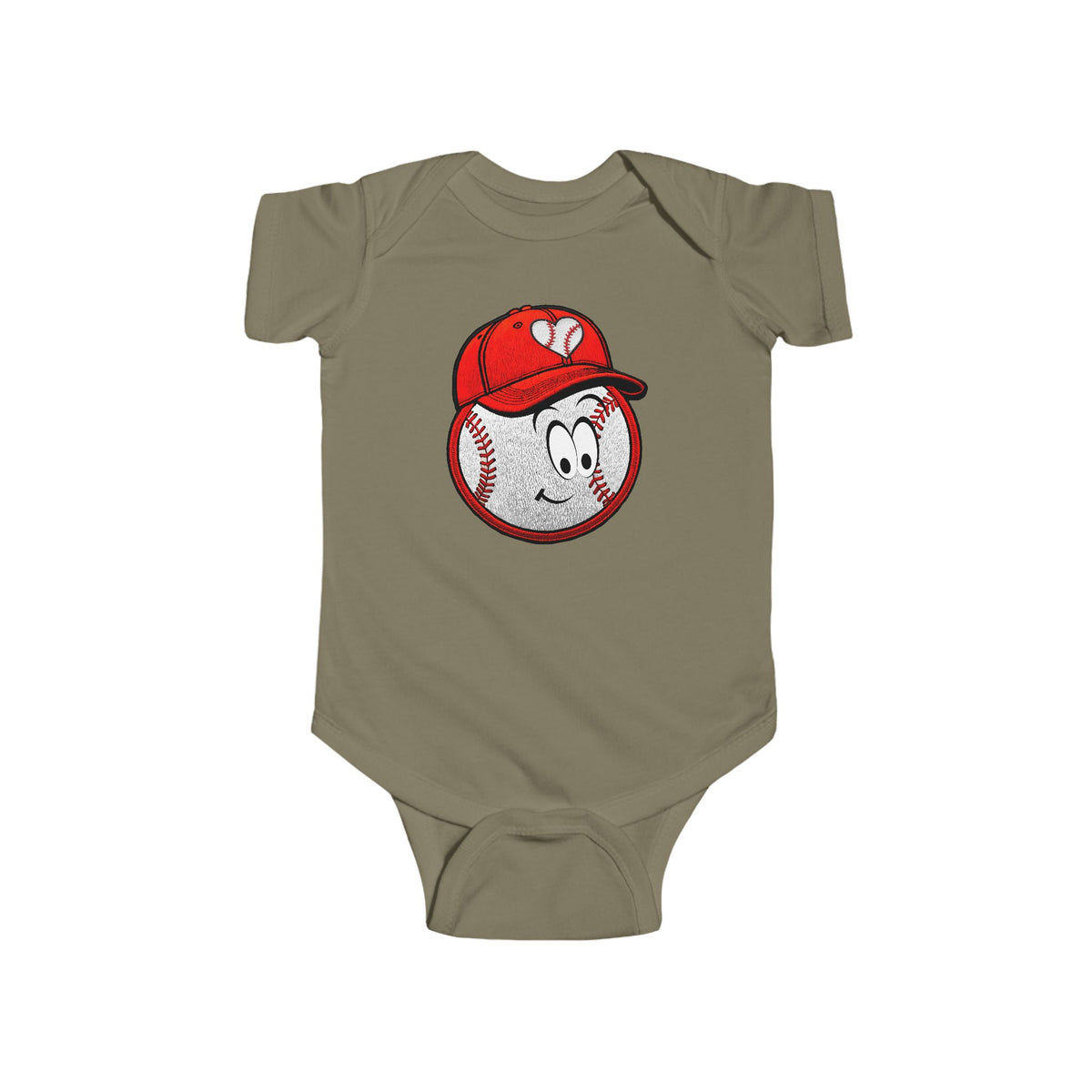 SLIDER Infant Fine Jersey Bodysuit NB: 0 - 24 mo