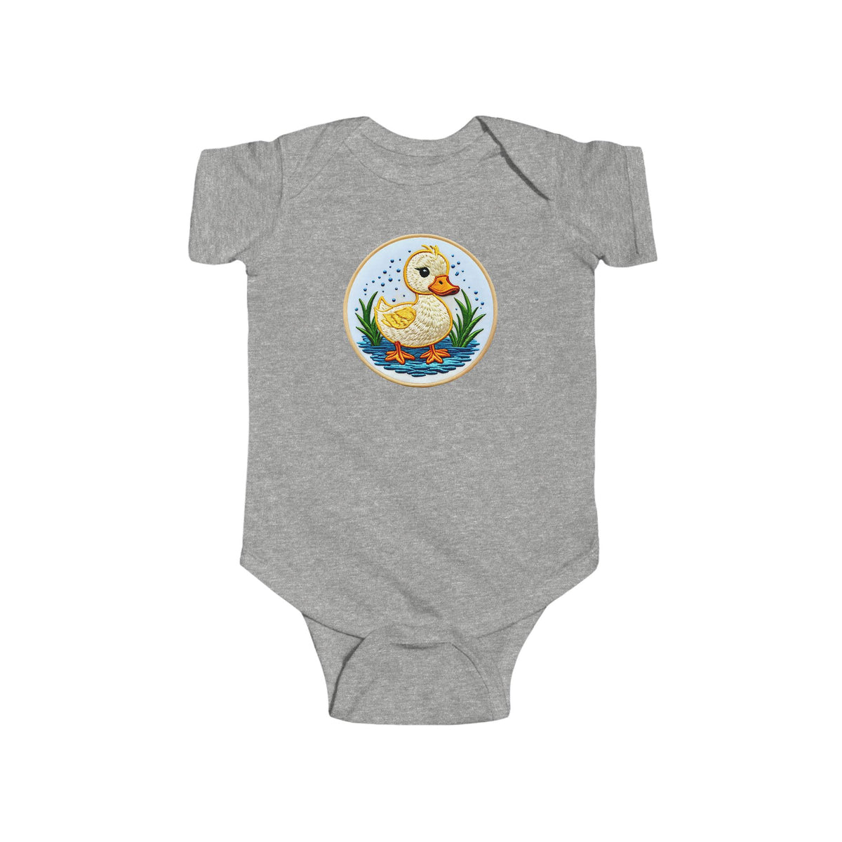 DUCKY CAMEO Infant Fine Jersey Bodysuit NB: 0 - 24 mo