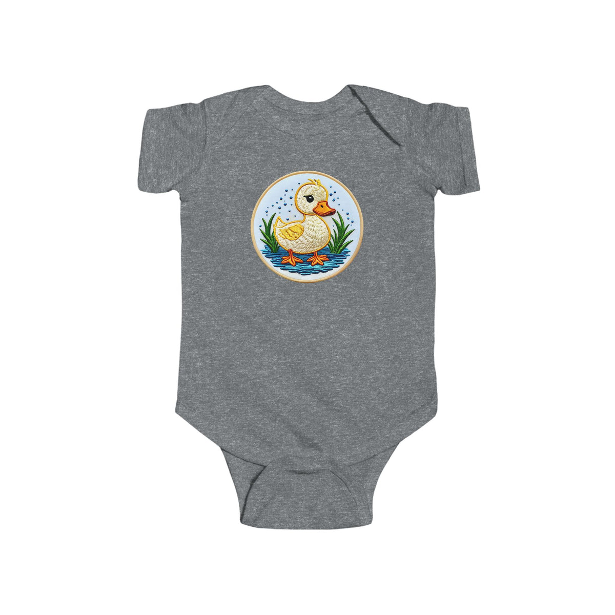 DUCKY CAMEO Infant Fine Jersey Bodysuit NB: 0 - 24 mo