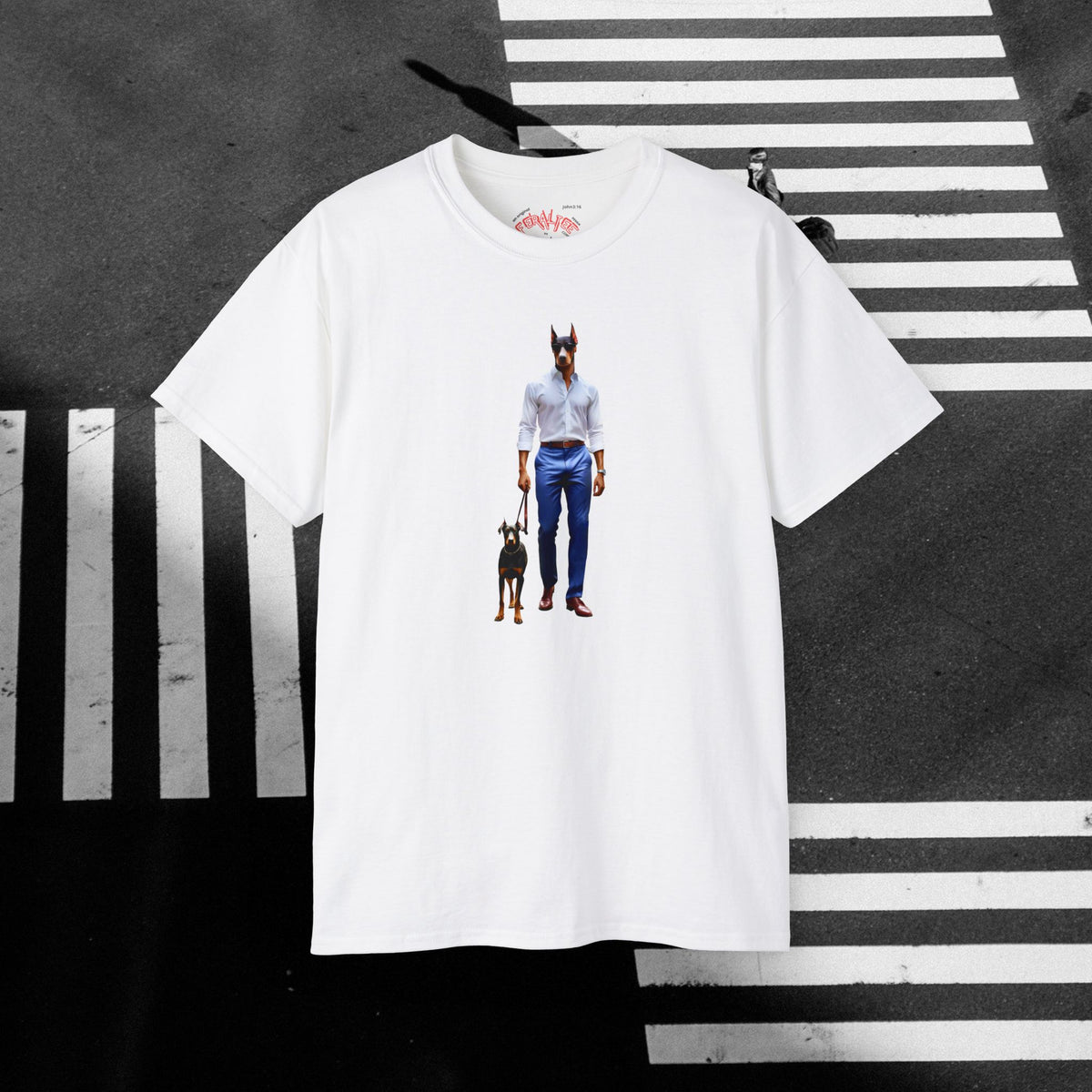 PINCHER- Camiseta Unisex de Algodón Ultrafino