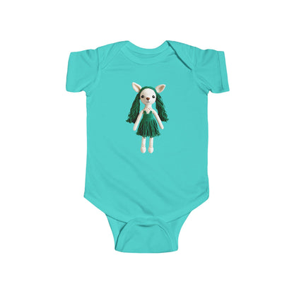 GRACE Infant Fine Jersey Bodysuit NB: 0-24 mos