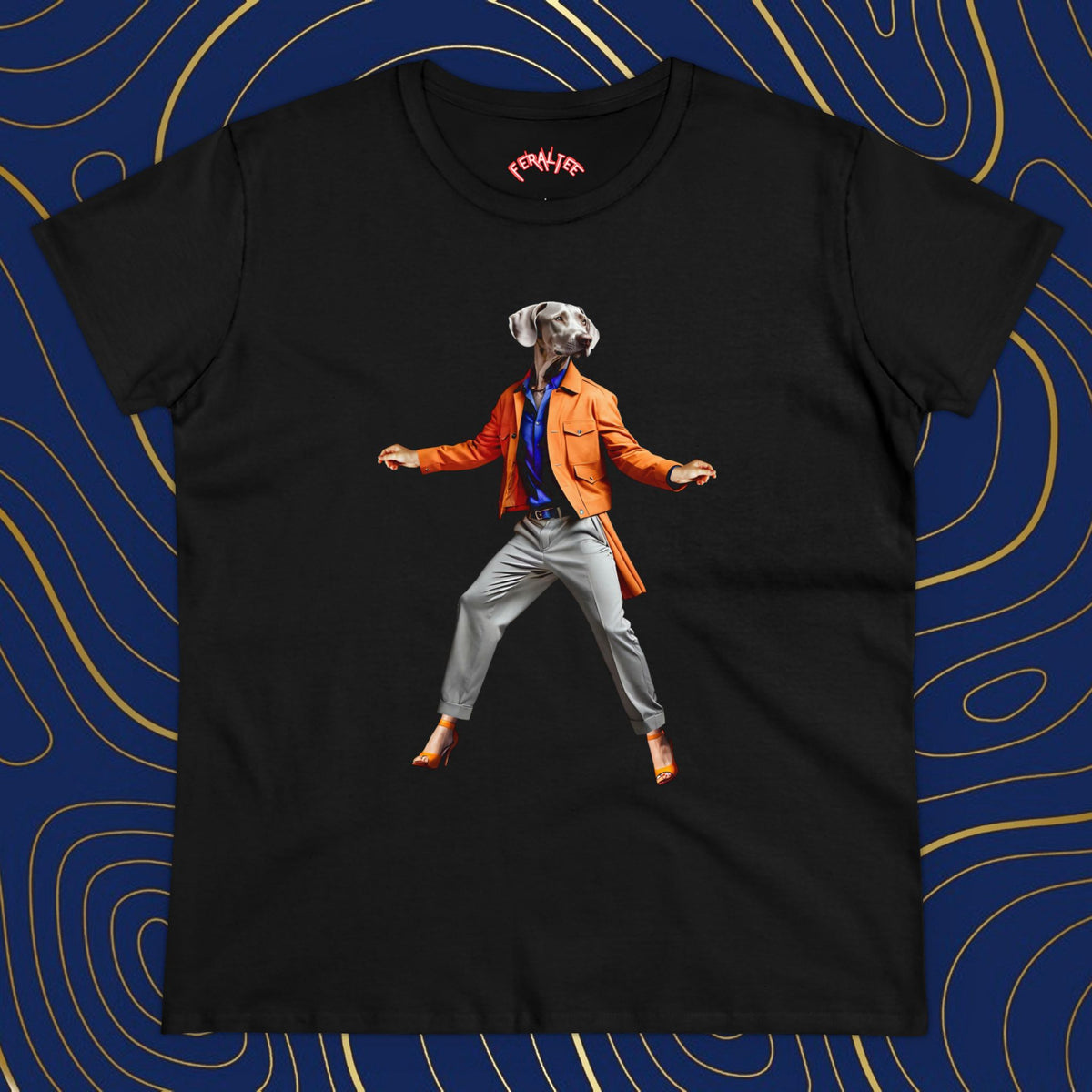Camiseta de algodón de peso medio para mujer de VOGUE