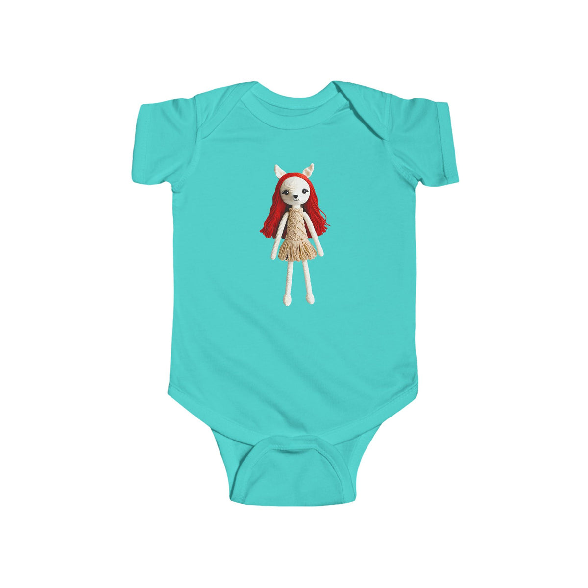 SCARLETT Infant Fine Jersey Bodysuit NB: 0-24 mos