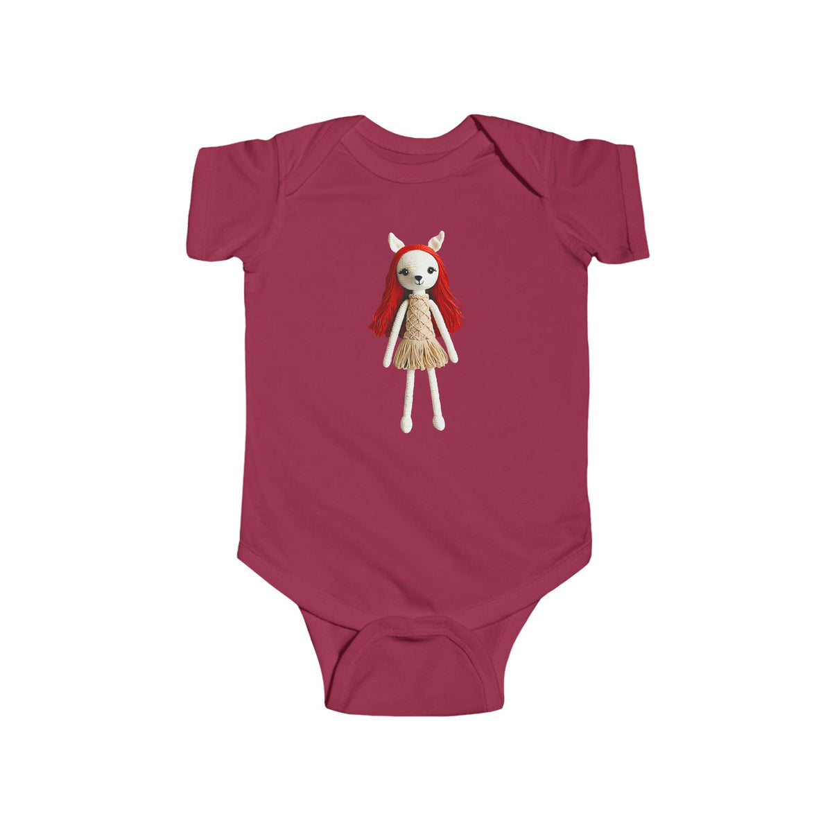 SCARLETT Infant Fine Jersey Bodysuit NB: 0-24 mos