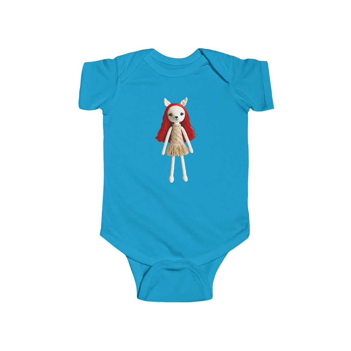 SCARLETT Infant Fine Jersey Bodysuit NB: 0-24 mos