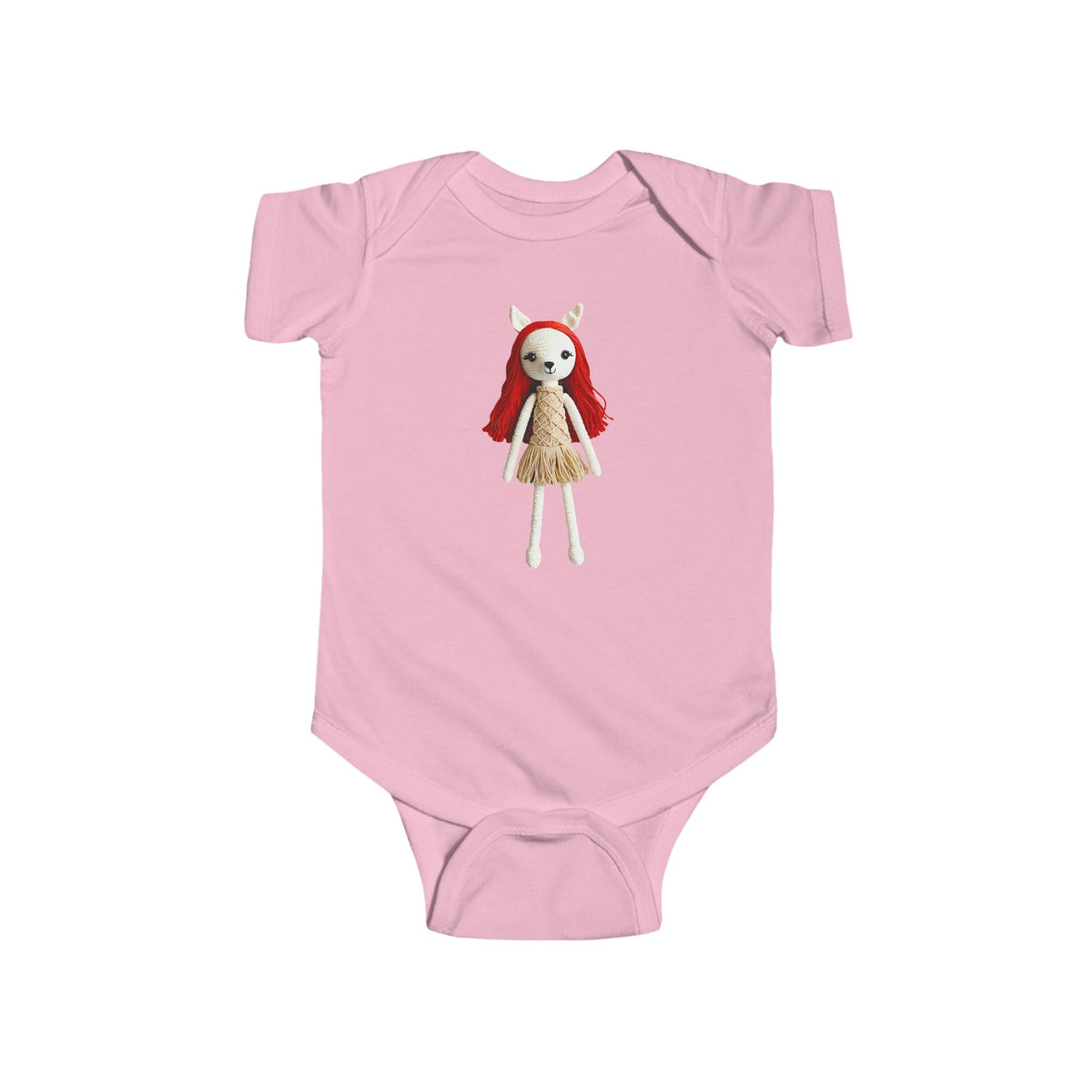SCARLETT Infant Fine Jersey Bodysuit NB: 0-24 mos