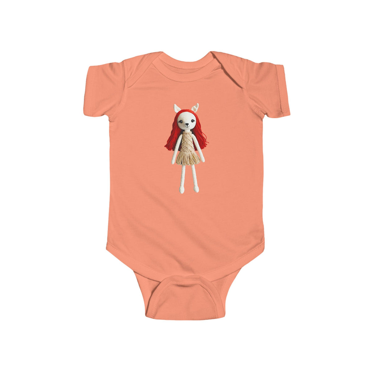 SCARLETT Infant Fine Jersey Bodysuit NB: 0-24 mos