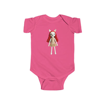 SCARLETT Infant Fine Jersey Bodysuit NB: 0-24 mos
