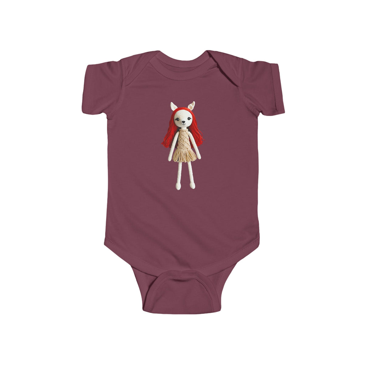 SCARLETT Infant Fine Jersey Bodysuit NB: 0-24 mos