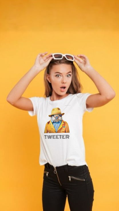 TWEETER Unisex Ultra Cotton Tee