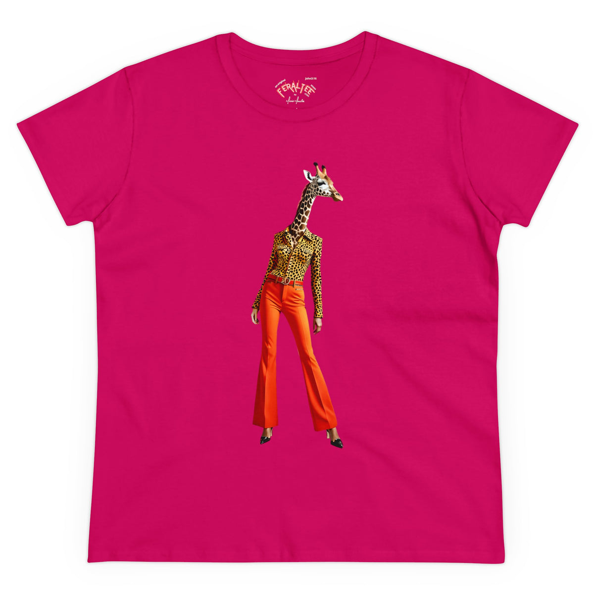 GIRASOL Women's Midweight Cotton Tee - 6 Colors Available