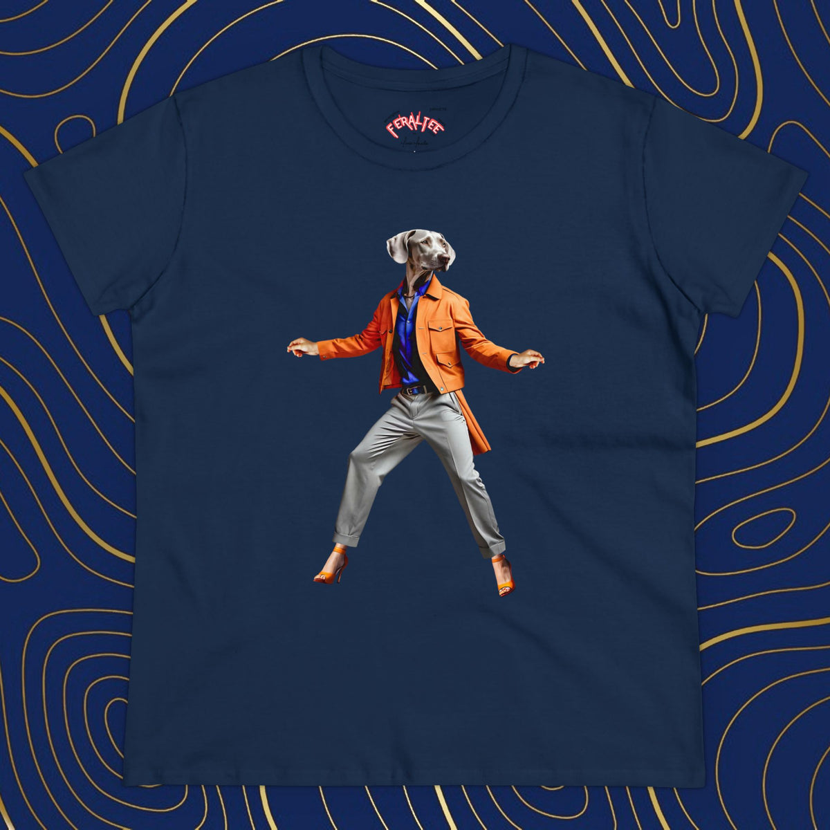 Camiseta de algodón de peso medio para mujer de VOGUE