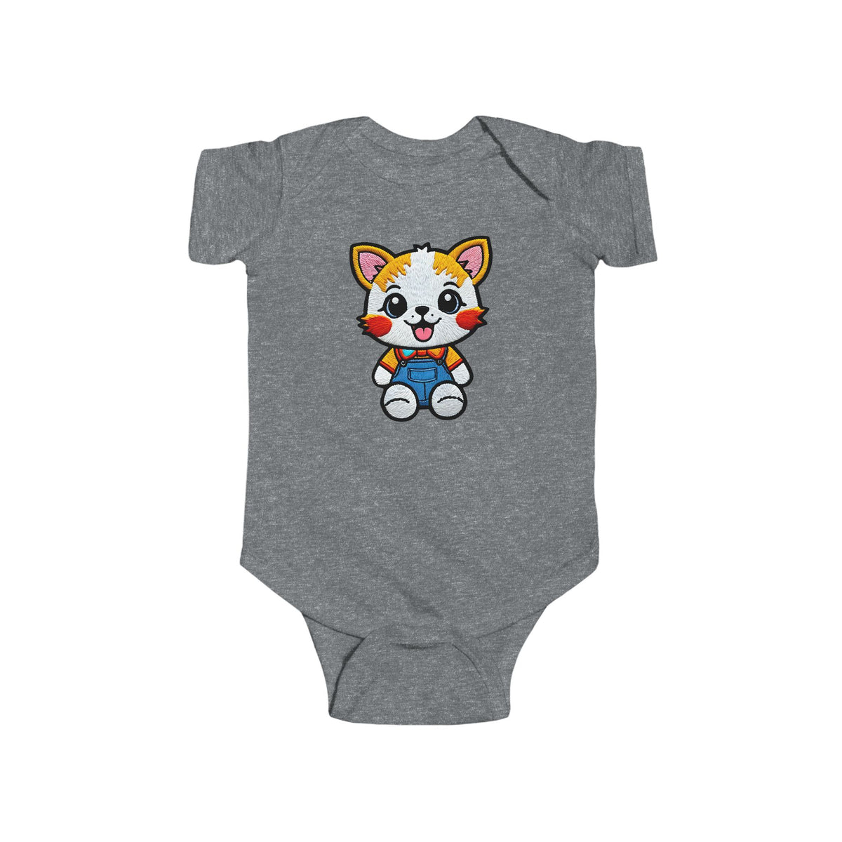 FLUFFY Infant Fine Jersey Bodysuit NB: 0 - 24 mo