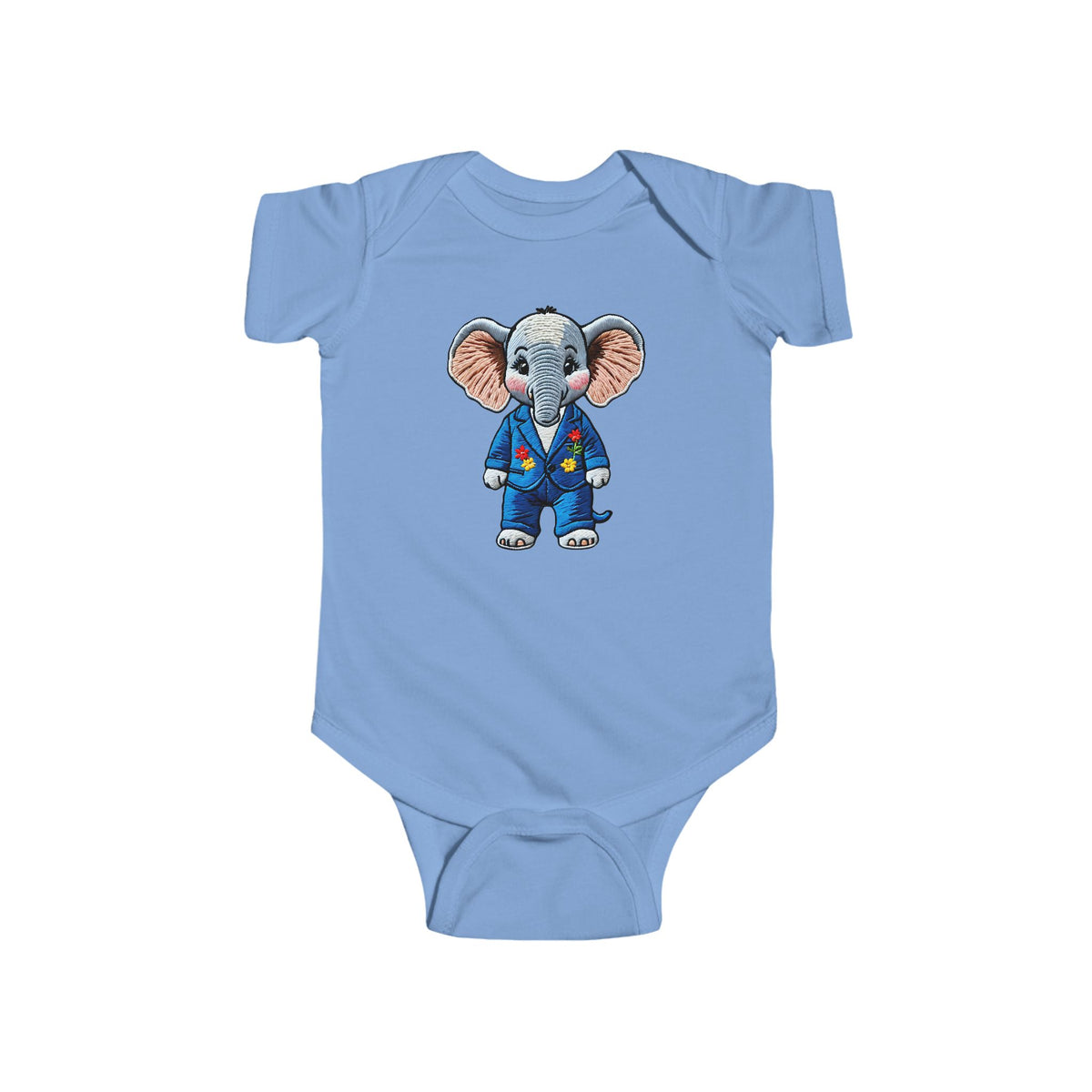 TUSKER Infant Fine Jersey Bodysuit NB: 0 - 24 mo