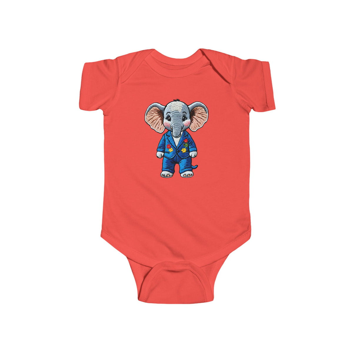 TUSKER Infant Fine Jersey Bodysuit NB: 0 - 24 mo