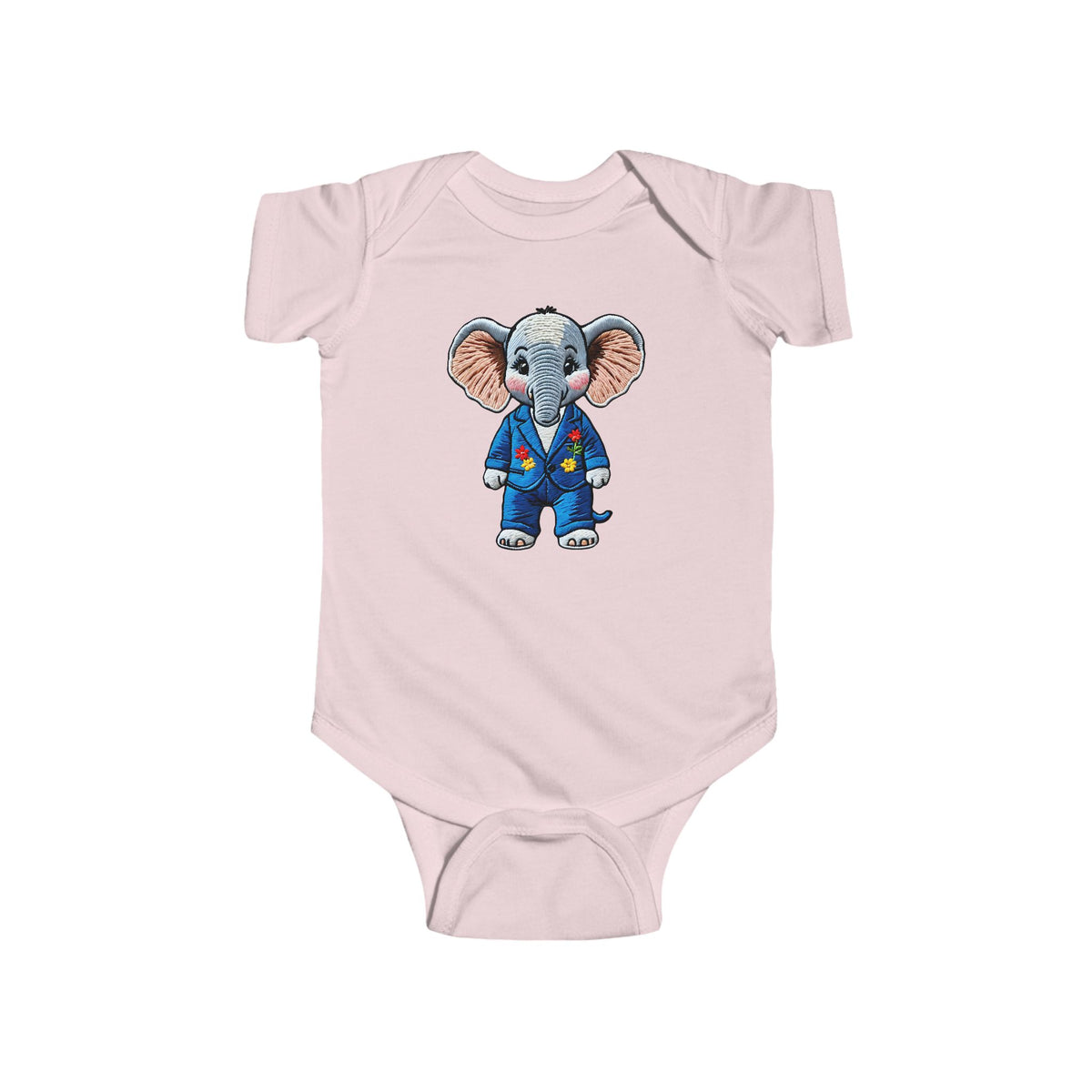 TUSKER Infant Fine Jersey Bodysuit NB: 0 - 24 mo