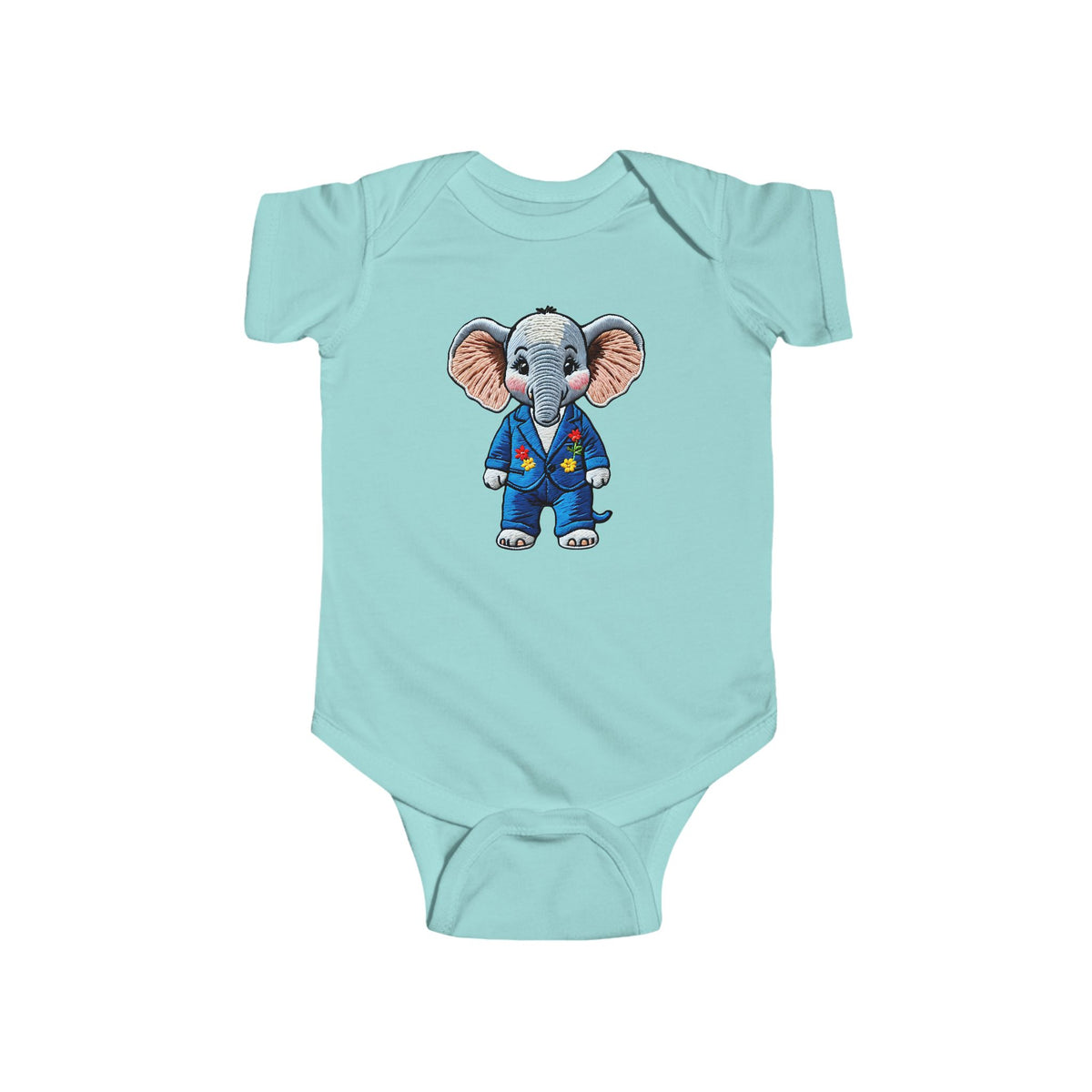 TUSKER Infant Fine Jersey Bodysuit NB: 0 - 24 mo