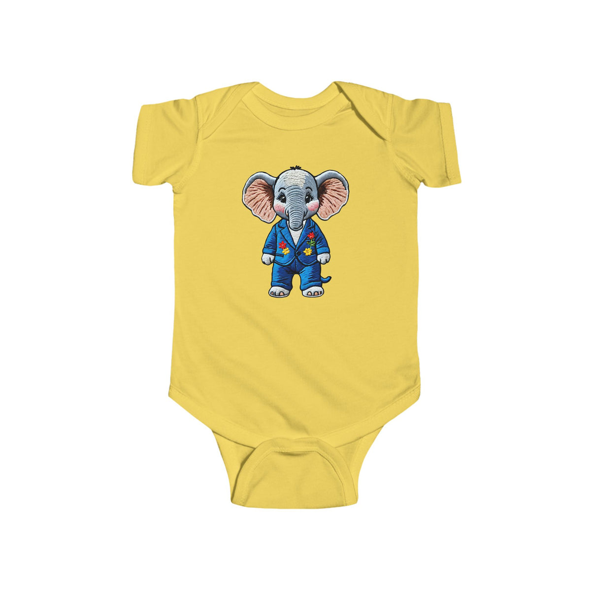 TUSKER Infant Fine Jersey Bodysuit NB: 0 - 24 mo