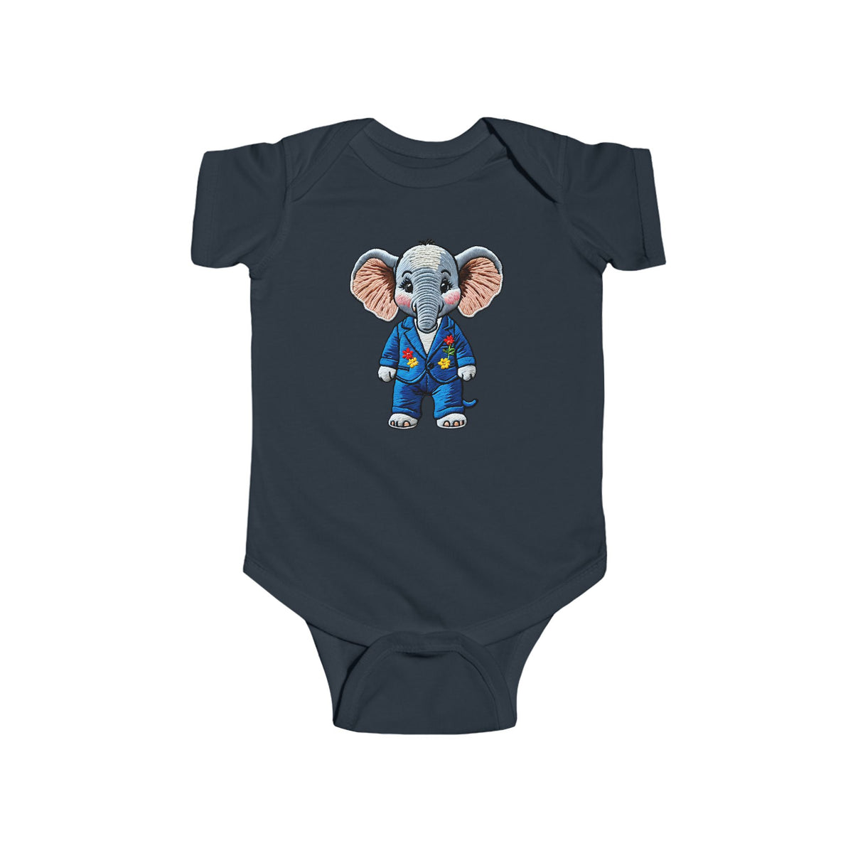 TUSKER Infant Fine Jersey Bodysuit NB: 0 - 24 mo