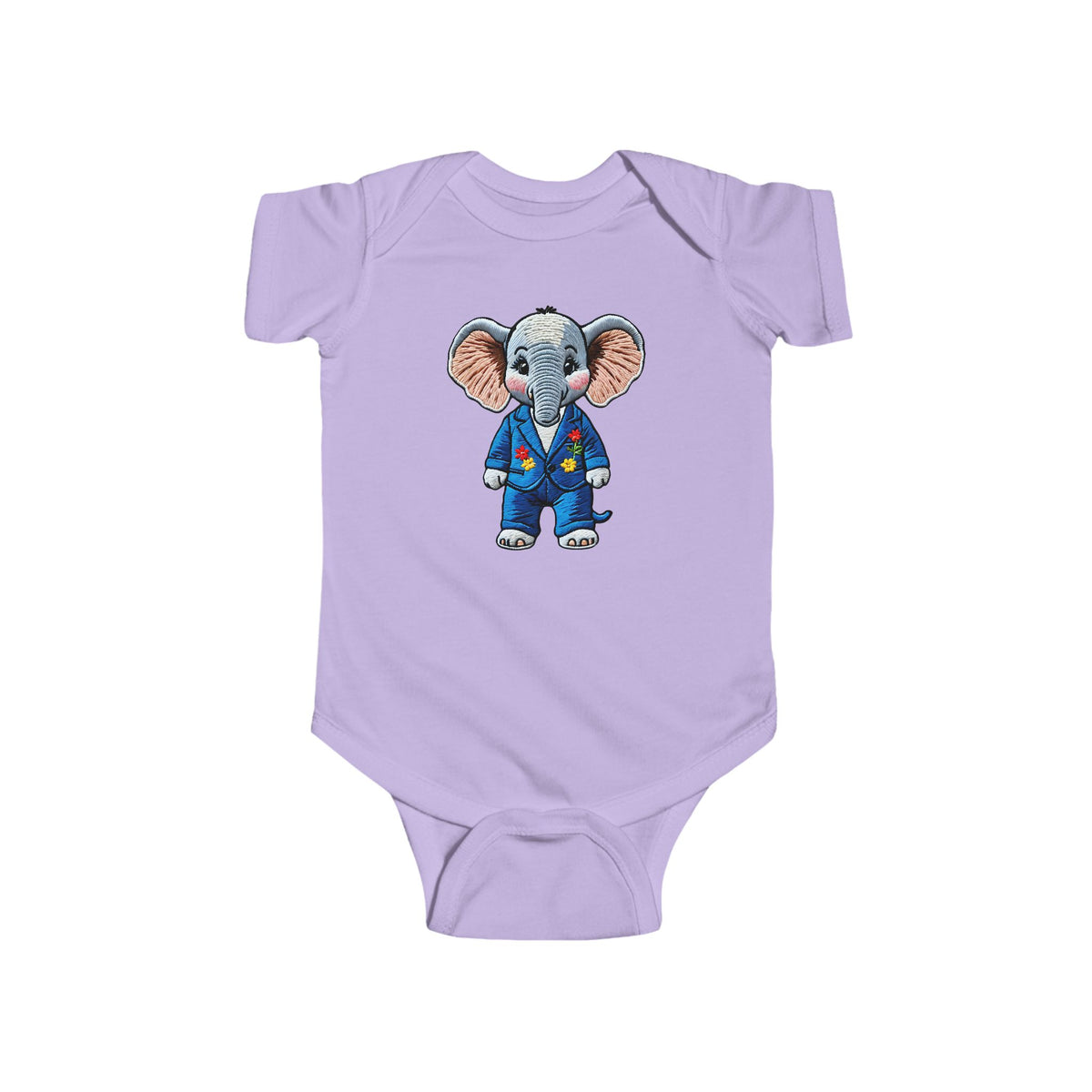 TUSKER Infant Fine Jersey Bodysuit NB: 0 - 24 mo