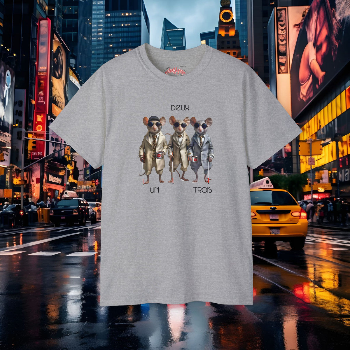 THREE BLIND MICE Unisex Ultra Cotton Tee