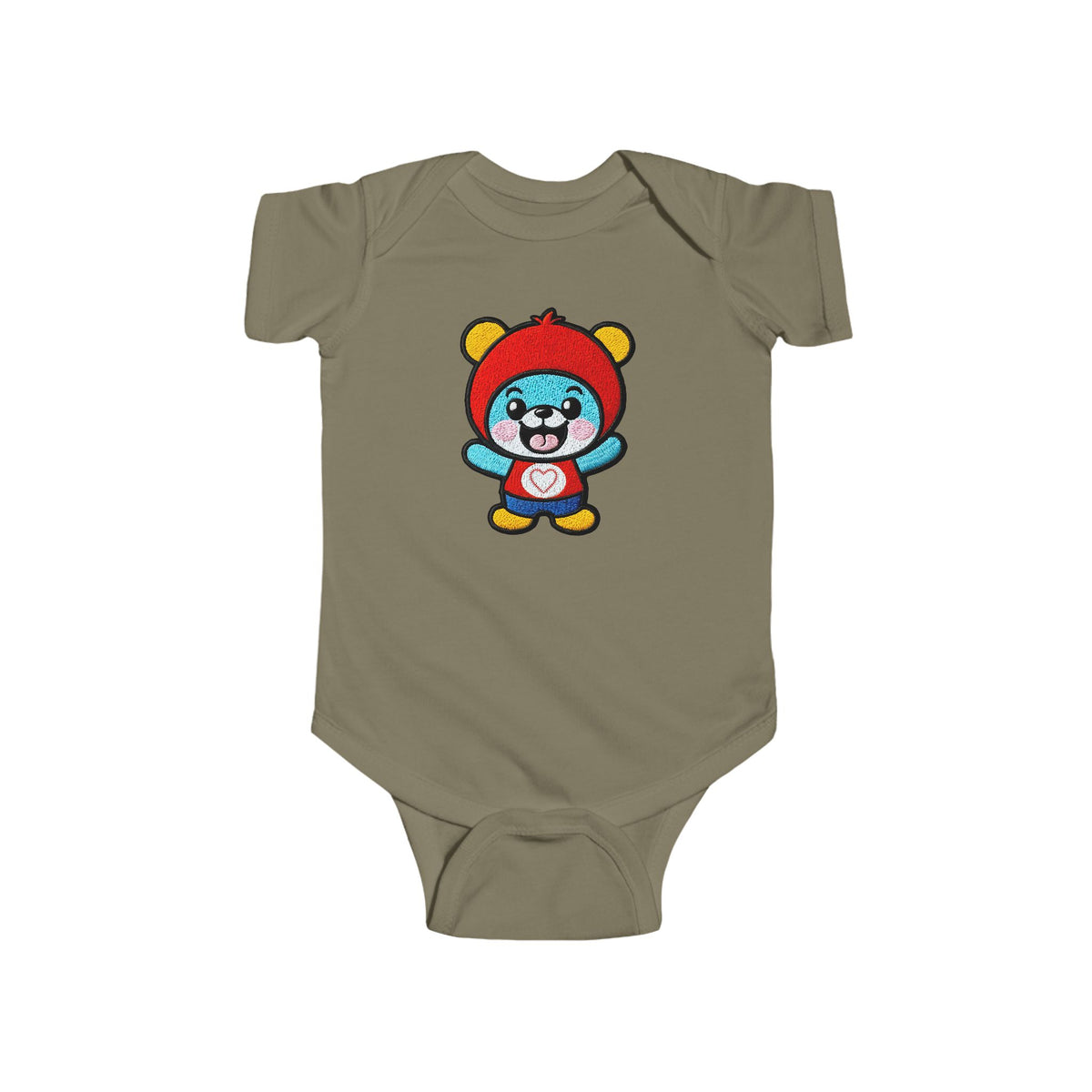 GIGGLES Infant Fine Jersey Bodysuit NB: 0 - 24 mo