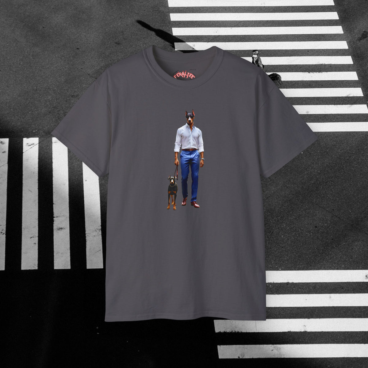 PINCHER- Camiseta Unisex de Algodón Ultrafino