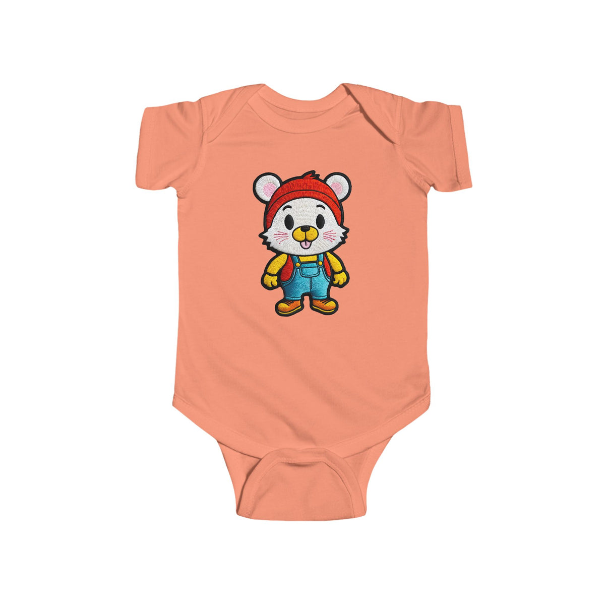 HUGGLES Infant Fine Jersey Bodysuit NB: 0 - 24 mo