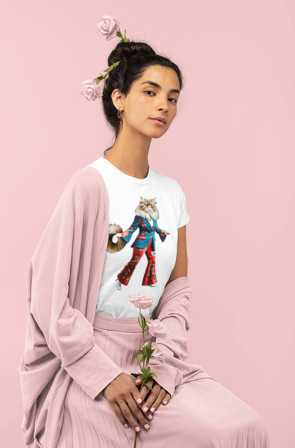 PURRR-FECT- Camiseta Unisex de Algodón Ultrafino