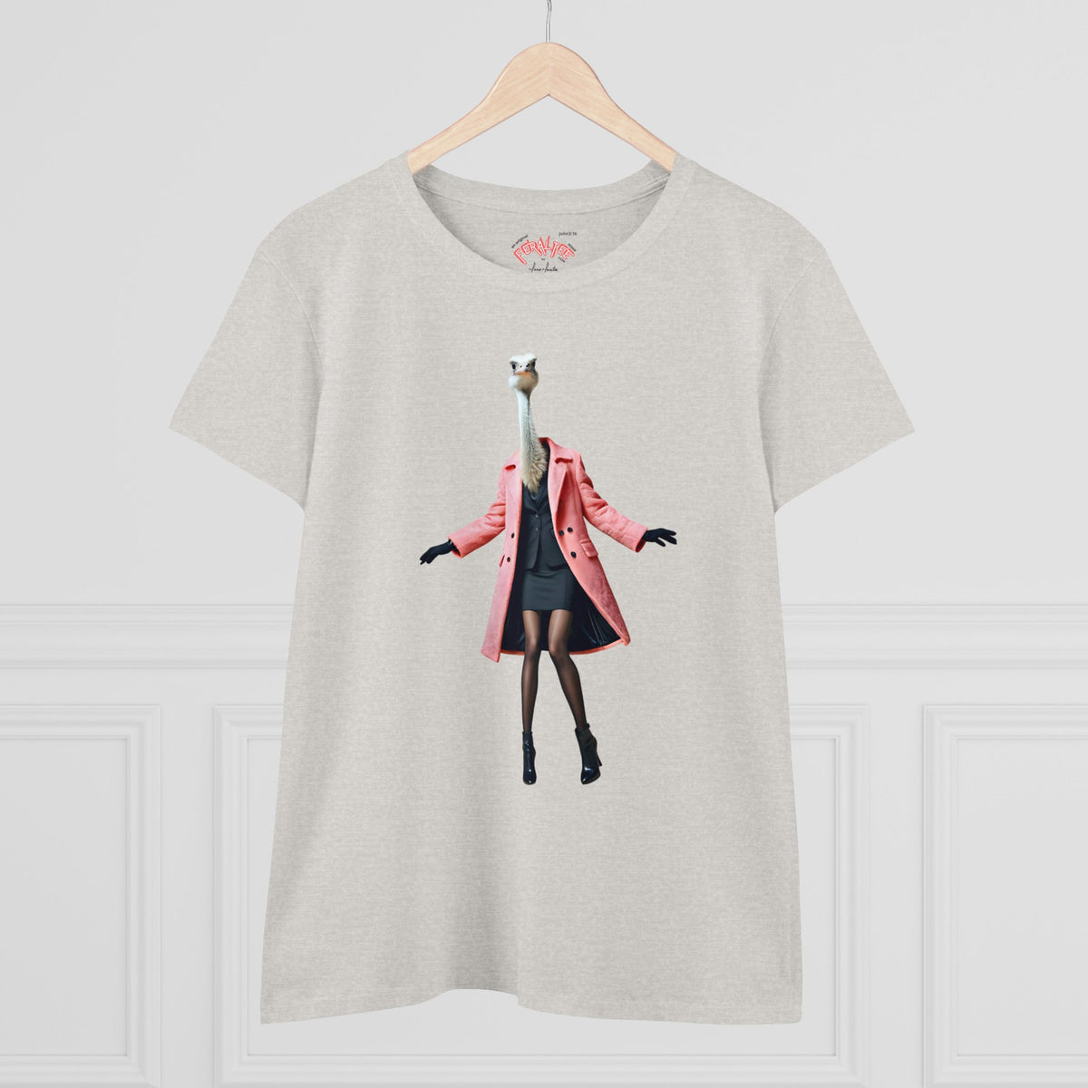 Camiseta de algodón de peso medio para mujer DUCHESS