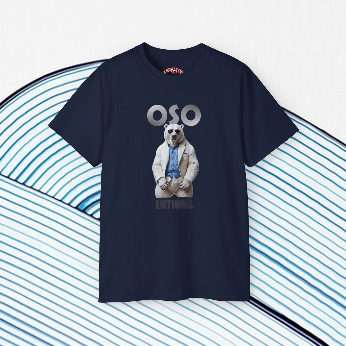 OSO-LUTIONS- Camiseta Unisex de Algodón Ultra Suave 