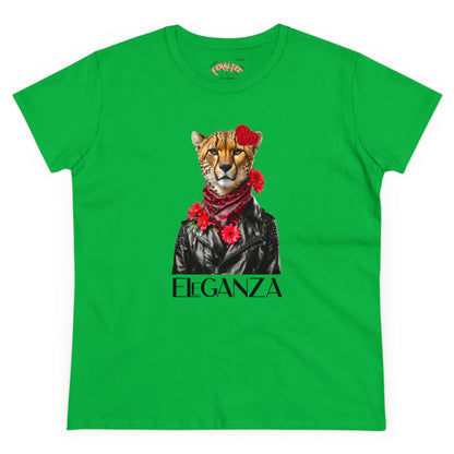ELEGANZA 2 Women's Midweight Cotton Tee