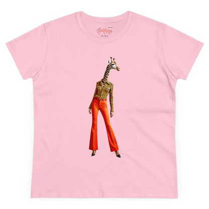 GIRASOL Women's Midweight Cotton Tee - 6 Colors Available