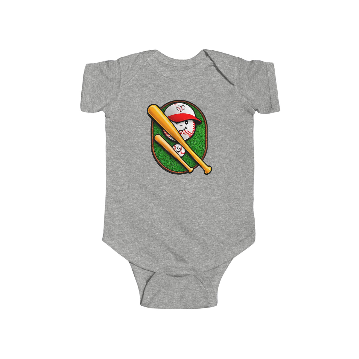 ROCKET Infant Fine Jersey Bodysuit NB: 0 - 24 mo