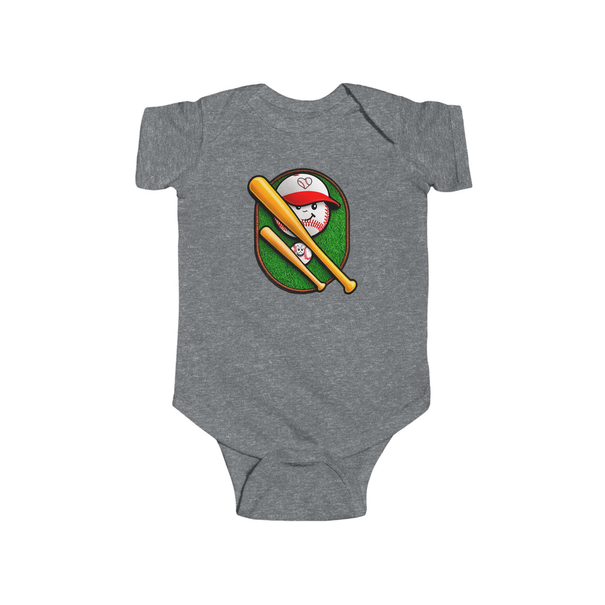 ROCKET Infant Fine Jersey Bodysuit NB: 0 - 24 mo